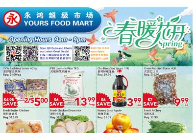 Yours Food Mart Flyer April 19 to 25