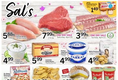 Sal's Grocery Flyer April 19 to 25