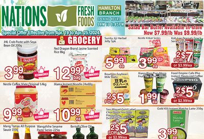 Nations Fresh Foods (Hamilton) Flyer April 19 to 25