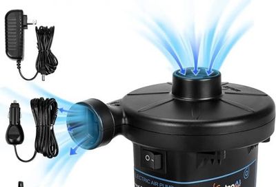 Amazon Canada Deals: Save 35% on Electric Air Pump + 33% on Sensory Swing with Coupon + 29% on Electric Spin Scrubber