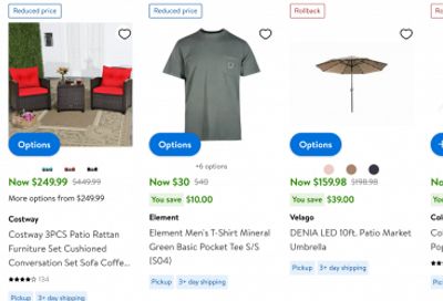 Walmart Canada: Spring Sale up to 30% off + Now or Never Deals up to 55% off