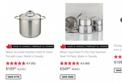 Meyer Canada Sale: Save up to $550