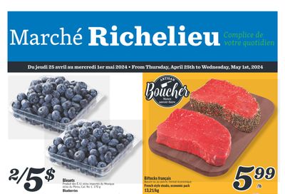 Marche Richelieu Flyer April 25 to May 1