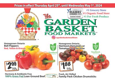 The Garden Basket Flyer April 25 to May 1
