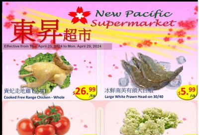 New Pacific Supermarket Flyer April 25 to 29