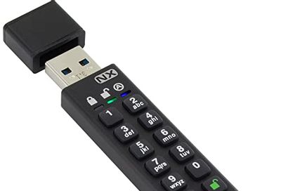 Apricorn Aegis Secure Key 3 NX 32GB 256-Bit Encrypted FIPS 140-2 Level 3 Validated Secure USB 3.0 Flash Drive, ASK3-NX-32GB $138.8 (Reg $159.46)