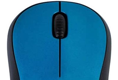 Logitech M185 Wireless Mouse, 2.4GHz with USB Mini Receiver, 12-Month Battery Life, 1000 DPI Optical Tracking, Ambidextrous, Compatible with PC, Mac, Laptop - Blue $14.99 (Reg $19.99)