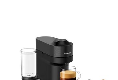 Nespresso Vertuo Pop+ Coffee and Espresso Machine by De'Longhi, Liquorice Black $98.99 (Reg $148.25)
