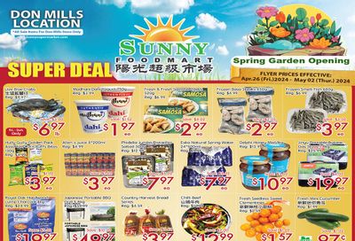 Sunny Foodmart (Don Mills) Flyer April 26 to May 2