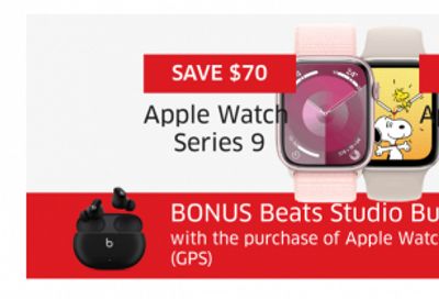 The Source Canada Weekly Deals: Save up to $70 Off Select Apple Watches + FREE Beats Studio Buds with Purchase + More Hot Offers