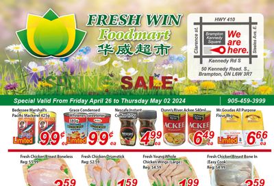 Fresh Win Foodmart Flyer April 26 to May 2