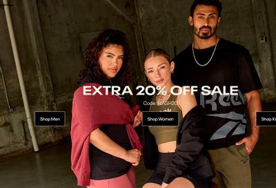 Reebok Canada Sale On Sale: Save an Extra 20% On Sale Using Promo Code