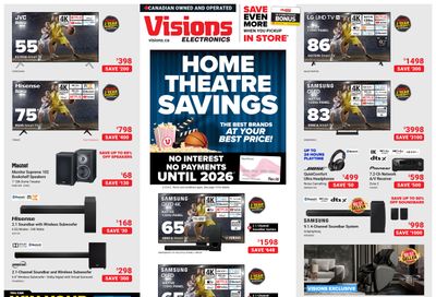 Visions Electronics Flyer April 26 to May 2