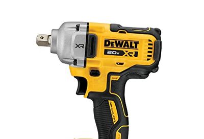 DEWALT 20V MAX* XR® 1/2 in. Mid-Range Impact Wrench with Detent Pin Anvil, Tool Only (DCF892B) $229 (Reg $319.00)