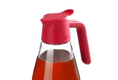Starfrit Dripless Dispenser - 600ml/20oz - Leak Proof with Tab and Silicone Seal - Perfect for Maple Syrup, Cream, Oil, Vinegar, and Salad Dressing $9.99 (Reg $13.97)