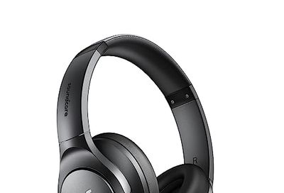 soundcore by Anker Q20i Hybrid Active Noise Cancelling Headphones, Wireless Over-Ear Bluetooth, 40H Long ANC Playtime, Hi-Res Audio, Big Bass, Customize via an App, Transparency Mode, Ideal for Travel $49.99 (Reg $89.99)