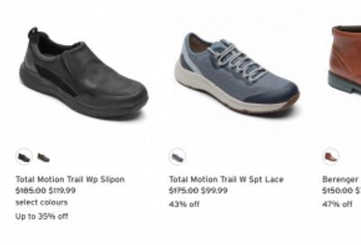 Rockport Canada: Sale up to 75% off