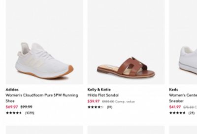 The Shoes Company Canada Clearance Deals: Spring Markdowns up to 40% off + Clearance Sneakers and Athletic Shoes