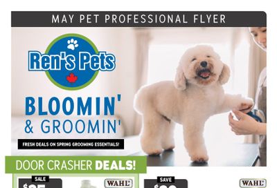 Ren's Pets Bloomin' and Groomin' Sale Flyer May 1 to 31