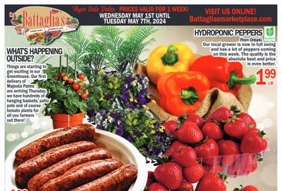 Battaglia's Marketplace Flyer May 1 to 7