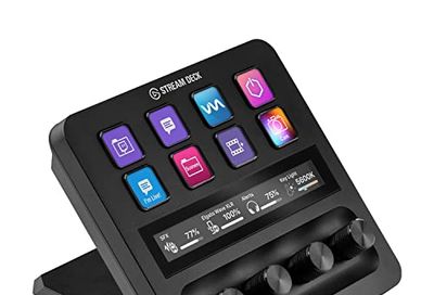 Elgato Stream Deck +, Audio Mixer, Production Console and Studio Controller for Content Creators, Streaming, Gaming, with Customizable Touch Strip dials and LCD Keys, Works with Mac and PC $239.99 (Reg $269.99)