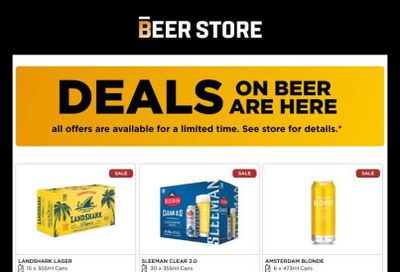 The Beer Store Flyer April 29 to May 19