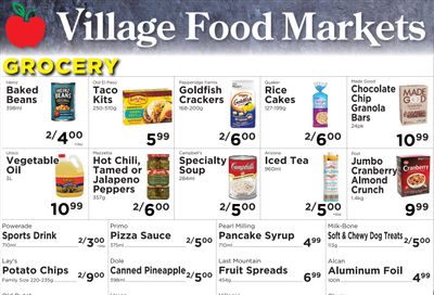Village Food Market Flyer May 1 to 7