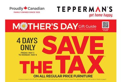 Tepperman's Flyer May 3 to 9