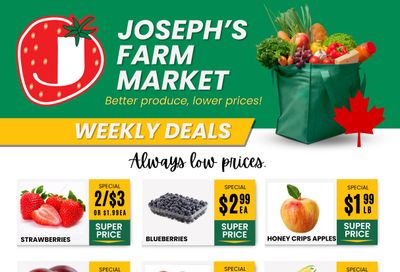 Joseph's Farm Market Flyer May 3 to 8