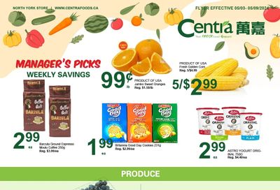 Centra Foods (North York) Flyer May 3 to 9