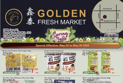 Golden Fresh Market Flyer May 3 to 9