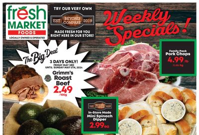 Fresh Market Foods Flyer May 3 to 9