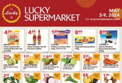 Lucky Supermarket (Calgary) Flyer May 3 to 9