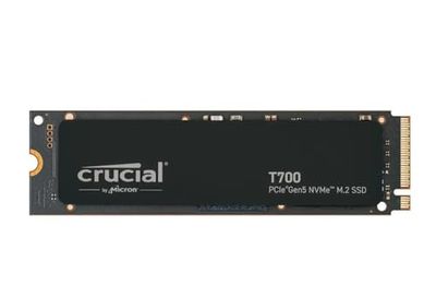 Crucial T700 1TB Gen5 NVMe M.2 SSD - Up to 11,700 MB/s - DirectStorage Enabled - CT1000T700SSD3 - Gaming, Photography, Video Editing & Design - Internal Solid State Drive $188.98 (Reg $239.97)