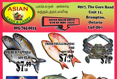 Asian Cash & Carry Flyer May 3 to 9