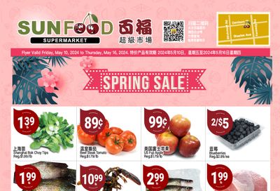 Sunfood Supermarket Flyer May 10 to 16