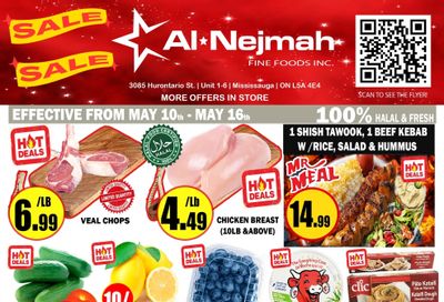 Alnejmah Fine Foods Inc. Flyer May 10 to 16