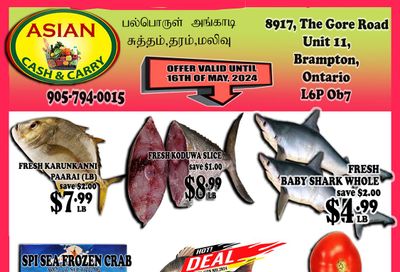 Asian Cash & Carry Flyer May 10 to 16