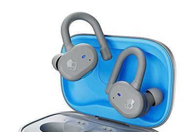 Skullcandy Push Active In-Ear Wireless Earbuds, 43 Hr Battery, Skull-iQ, Alexa Enabled, Microphone, Works with iPhone Android and Bluetooth Devices - Light Grey/Blue $69.88 (Reg $99.99)