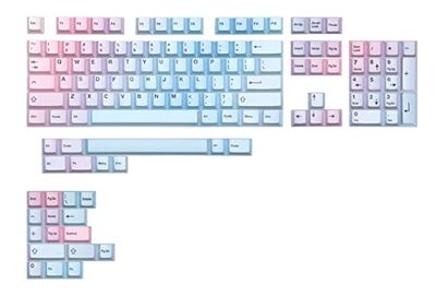 DROP Artifact Bloom Series Keycap Set - Compatible with Full-Size, Tenkeyless, Compact 1800, HHKB, 75%, 67%, and 60% Mechanical Keyboard Layouts, 129 PBT Keycaps, dye-Sublimated in Cherry Profile (Dusk) $35.8 (Reg $50.40)