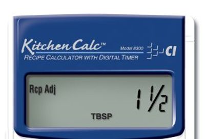 Calculated Industries 8300 KitchenCalc Recipe Calculator with Digital Timer $18.87 (Reg $27.57)