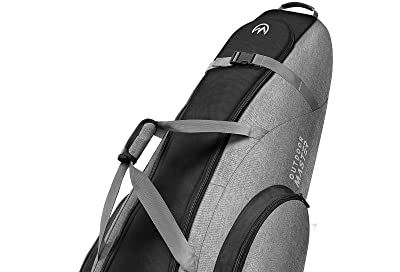 OutdoorMaster Padded Golf Club Travel Bag with Wheels, 900D Heavy Duty Oxford Golf Travel Case, Soft-Sided Golf Club Bag, Shoes and Accessories Compartment $94.31 (Reg $129.16)