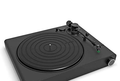 Victrola Stream Onyx Turntable - 33-1/3 & 45 RPM Vinyl Record Player, Works with Sonos Wirelessly, High Precision Magnetic Cartridge, Semi-Automatic, Black Matte Finish $367.49 (Reg $478.80)