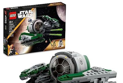 LEGO Star Wars: The Clone Wars Yoda’s Jedi Starfighter 75360 Star Wars Collectible for Kids Featuring Master Yoda Figure with Lightsaber Toy, Birthday Gift for 8 Year Olds or any Fan of The Clone Wars $34.98 (Reg $44.99)