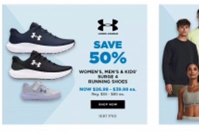Sporting Life Canada Under Armour Deals + Sport & Style Days Sale: Save up to 50% Off