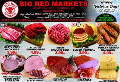 Big Red Markets Flyer May 16 to 22