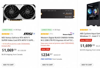 Newegg Canada: Victorian Deals up to 55% off