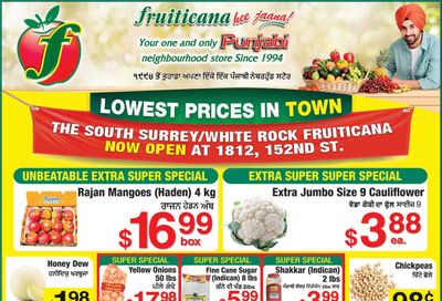 Fruiticana (Greater Vancouver) Flyer May 16 to 22