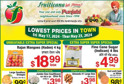 Fruiticana (Calgary) Flyer May 17 to 23