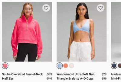 Lululemon Canada We Made Too Much Sale